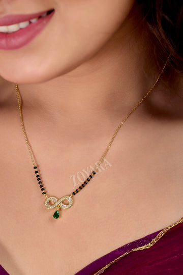 Diamond Infinity Mangalsutra