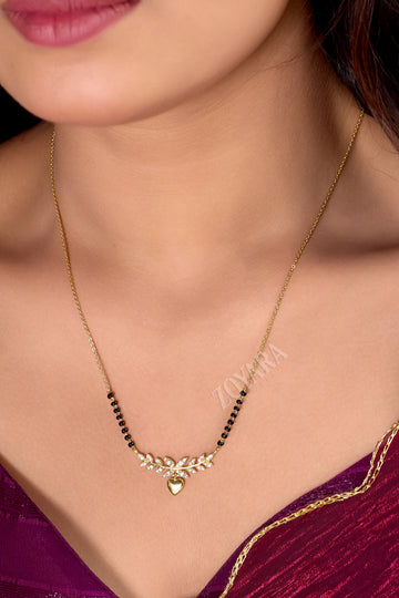 Nora Heart Mangalsutra