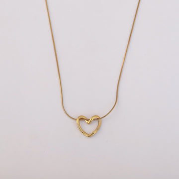 Heartline Necklace (Yellow Gold)